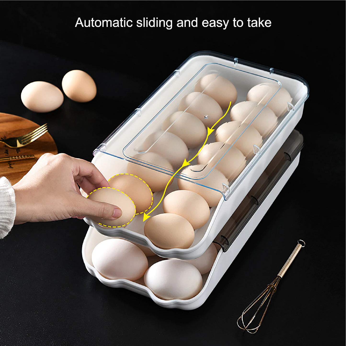 Organizador de Huevos para Nevera (Huevera)